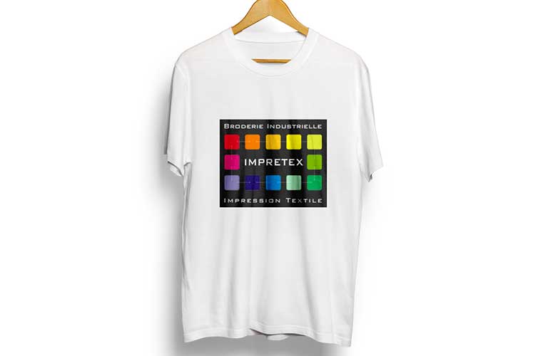 t-shirt impretex coloré